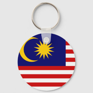 Flagge Malaysias Schlüsselanhänger
