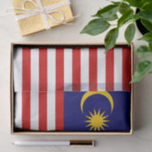 Flagge Malaysias Seidenpapier (Geschenk)