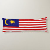 Flagge Malaysias Seitenschläferkissen (Rückseite)