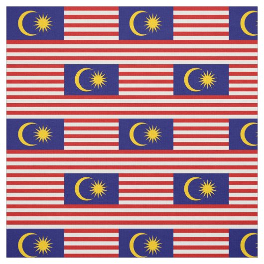 Flagge Malaysias Stoff (Muster)