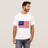 Flagge Malaysias T-Shirt (Vorne ganz)