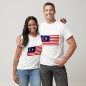 Flagge Malaysias T-Shirt (Unisex)