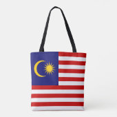 Flagge Malaysias Tasche (Rückseite)
