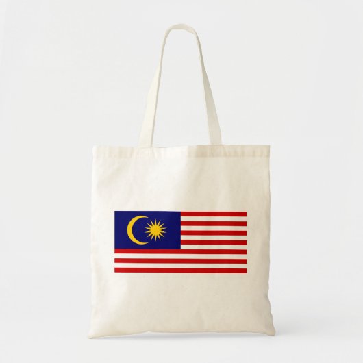 Flagge Malaysias Tragetasche (Vorne)