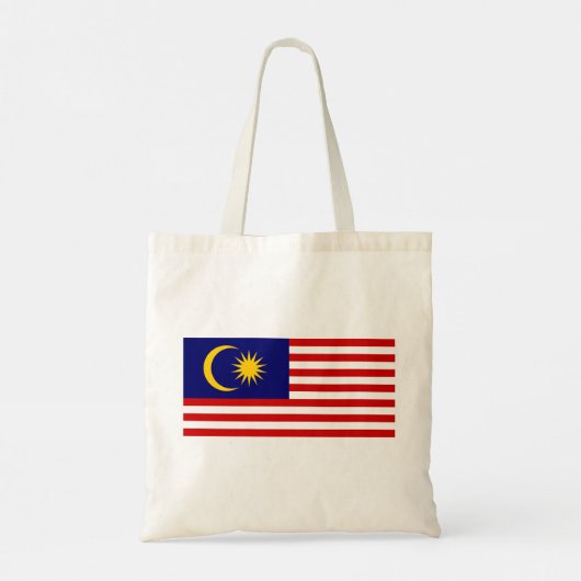 Flagge Malaysias Tragetasche (Rückseite)