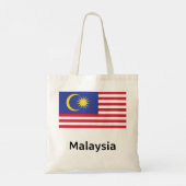 Flagge Malaysias Tragetasche (Rückseite)