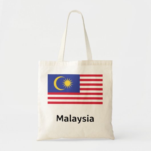Flagge Malaysias Tragetasche (Vorne)