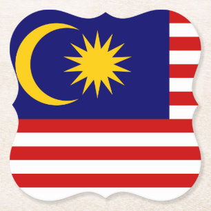 Flagge Malaysias Untersetzer