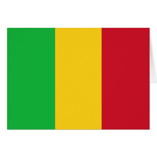 Flagge Malis (Vorderseite (Horizontal))