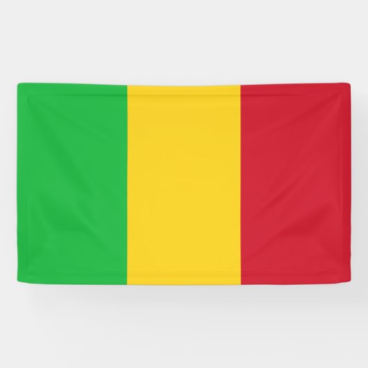 Flagge Malis Banner (Horizontal)