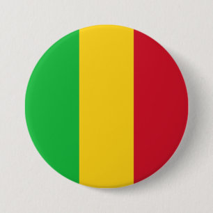 Flagge Malis Button