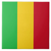 Flagge Malis Fliese (Vorderseite)