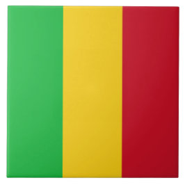 Flagge Malis Fliese