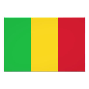 Flagge Malis Fotodruck