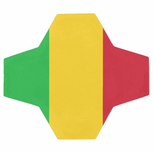 Flagge Malis Fußball (Flach)