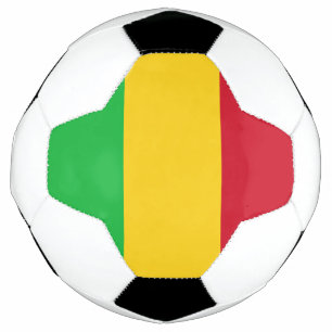 Flagge Malis Fußball
