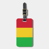 Flagge Malis Gepäckanhänger (Vorderseite vertikal)