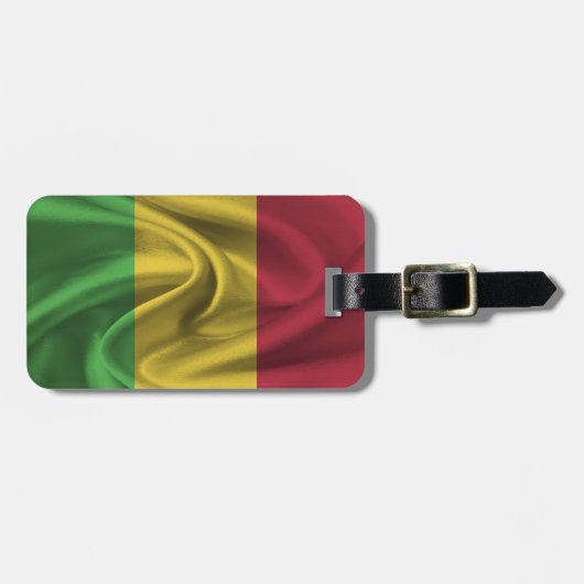 Flagge Malis Gepäckanhänger (Vorderseite horizontal)