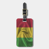 Flagge Malis Gepäckanhänger (Vorderseite vertikal)