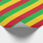 Flagge Malis Geschenkpapier (Ecke)