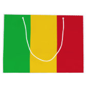 Flagge Malis Große Geschenktüte (Rückseite)
