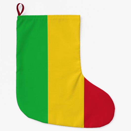 Flagge Malis Großer Weihnachtsstrumpf (Vorderseite)