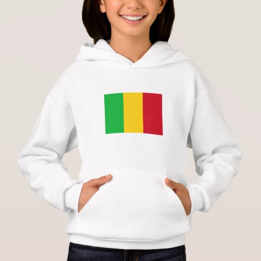 Flagge Malis Hoodie (Vorderseite)