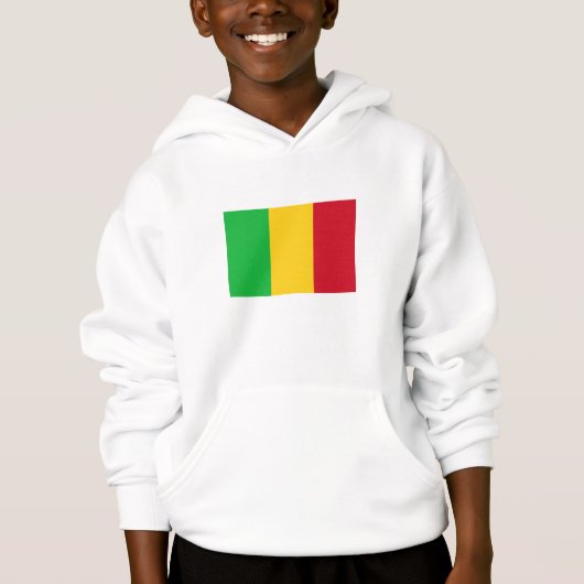 Flagge Malis Hoodie (Vorderseite)