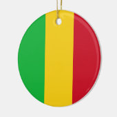 Flagge Malis Keramik Ornament (Links)