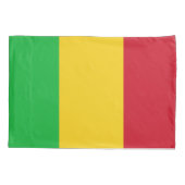 Flagge Malis Kissenbezug (Rückseite)