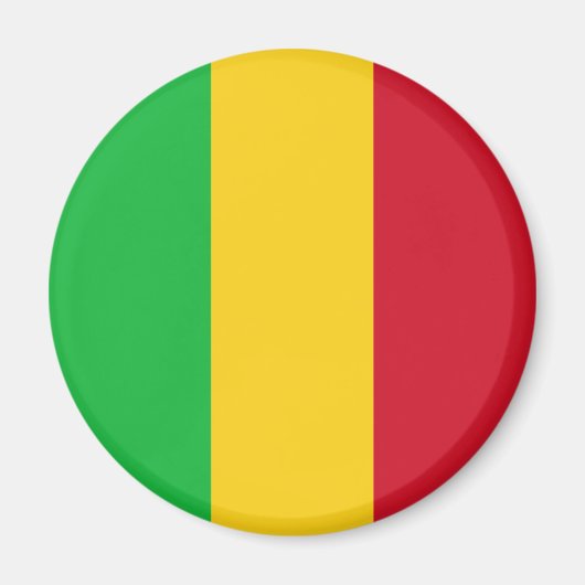 Flagge Malis Magnet (Vorne)