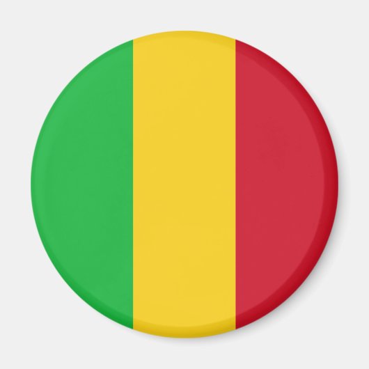 Flagge Malis Magnet (Vorne)