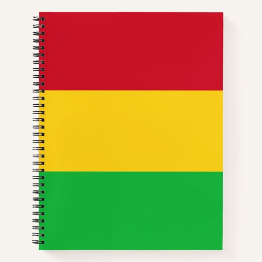 Flagge Malis Notizblock (Vorderseite)