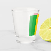 Flagge Malis Schnapsglas (Links)