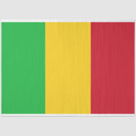 Flagge Malis Seidenpapier