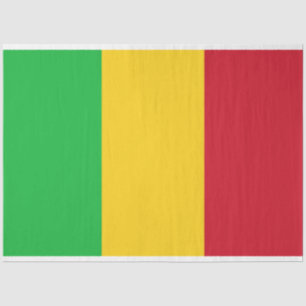 Flagge Malis Seidenpapier
