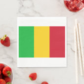 Flagge Malis Serviette (Beispiel)