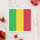 Flagge Malis Serviette (Beispiel)