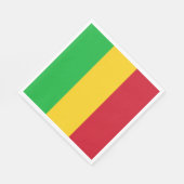 Flagge Malis Serviette (Ecke)