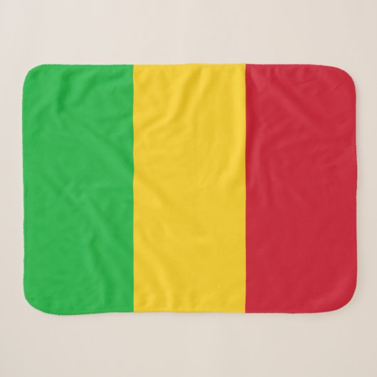 Flagge Malis Sherpadecke (Vorderseite (Horizontal))