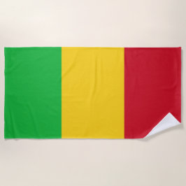 Flagge Malis Strandtuch