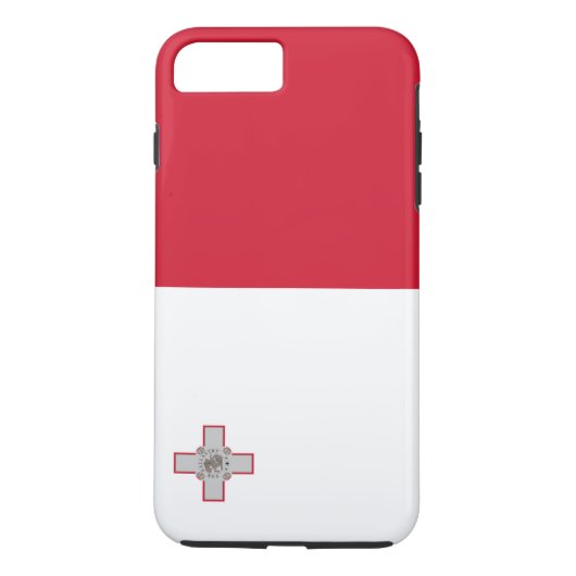 Flagge Maltas Case-Mate iPhone Hülle (Rückseite)
