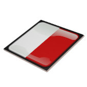 Flagge Maltas Fliese (Seite)