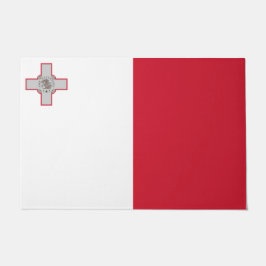 Flagge Maltas Fußmatte