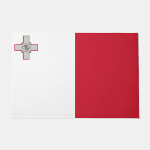 Flagge Maltas Fußmatte