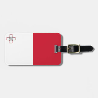 Flagge Maltas Gepäckanhänger