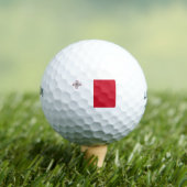 Flagge Maltas Golfball (Insitu T-Shirt)