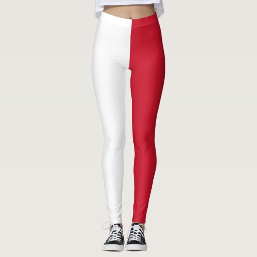 Flagge Maltas Leggings (Vorderseite)