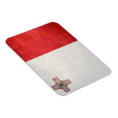 Flagge Maltas Magnet (Rechte Seite)