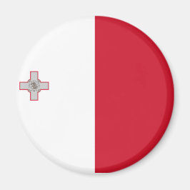 Flagge Maltas Magnet